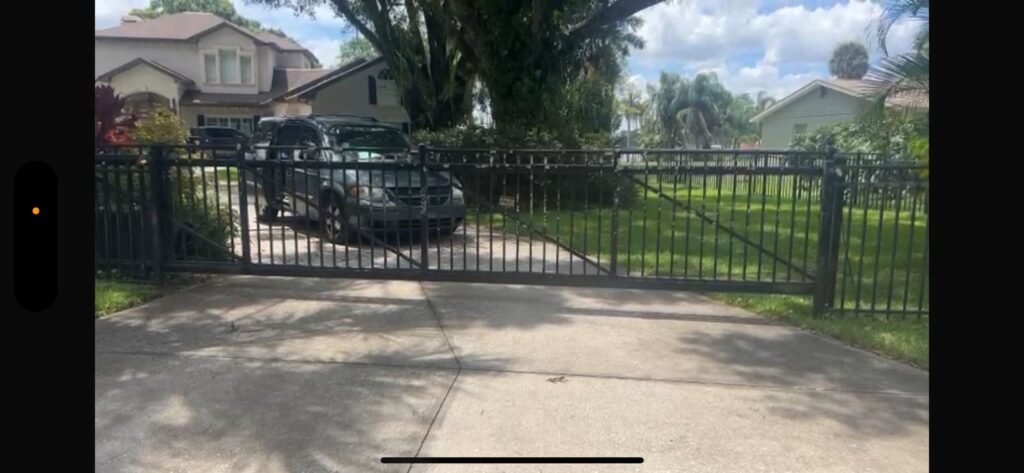 Electric gate repair