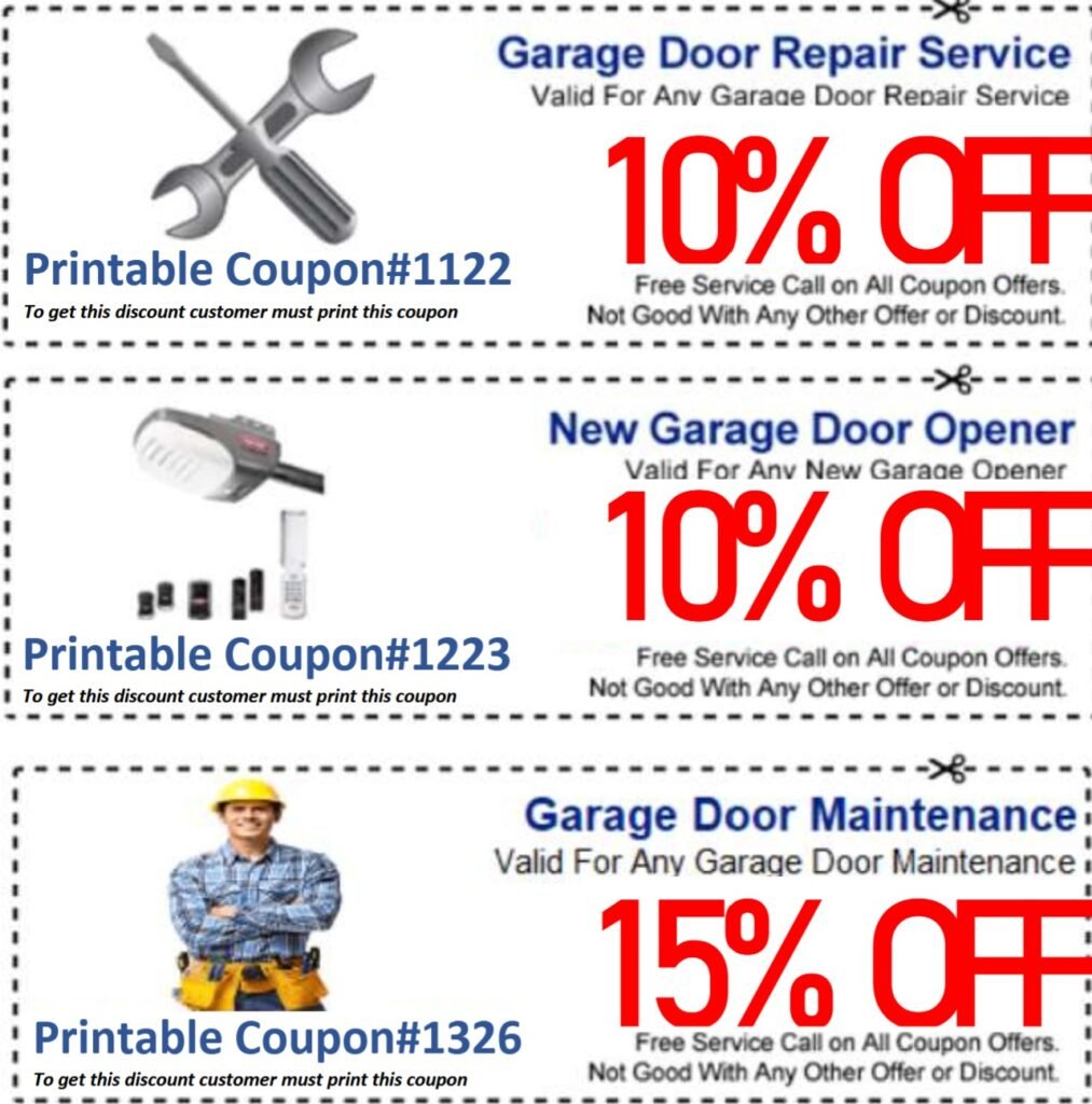 Gate repair coupon