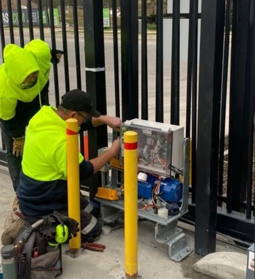 automated sliding gate motor