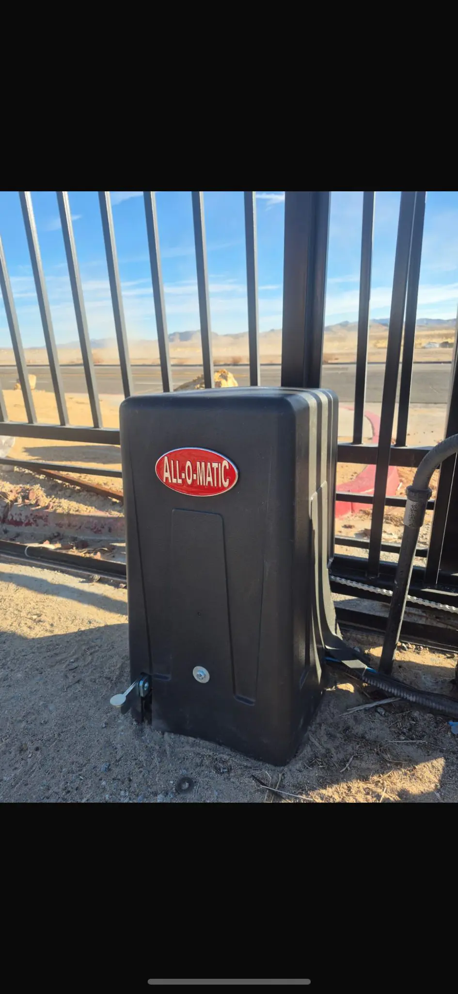 Electric gate repair